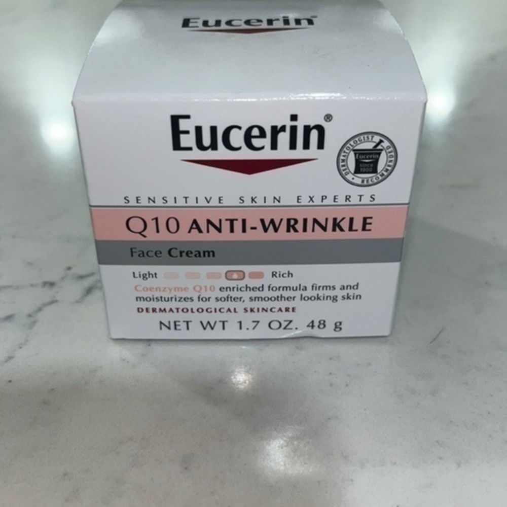 Eucerin anti wrinkle cream . New in box